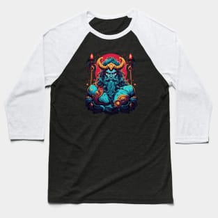 Hades, God of the Dead and Underworld Baseball T-Shirt